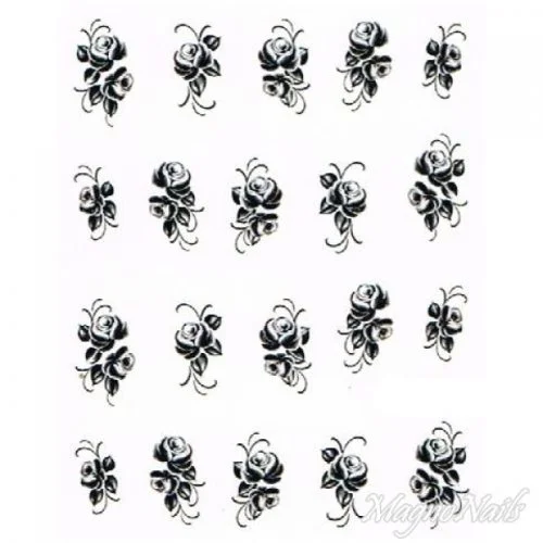 2D Nail Art One Stoke Sticker