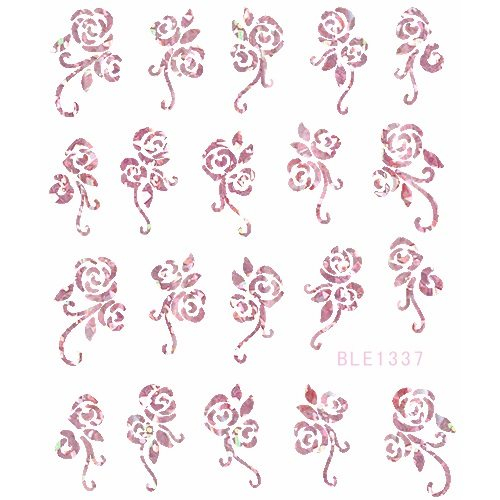 2D Nail Art One Stoke Sticker