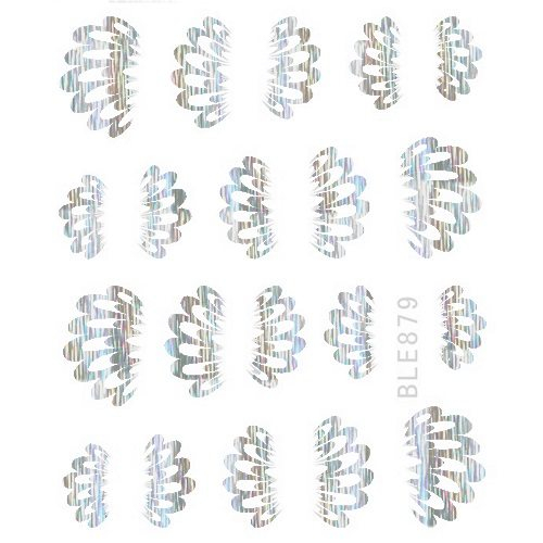 2D Nail Art One Stoke Sticker