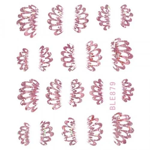 2D Nail Art One Stoke Sticker