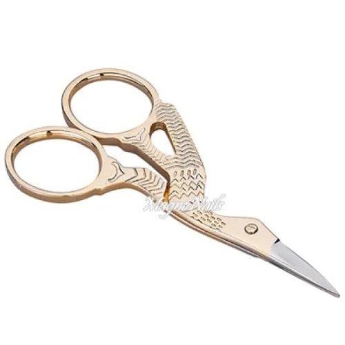 Storchenschere gold Nageldesign Nägel Nails Nagelstudio