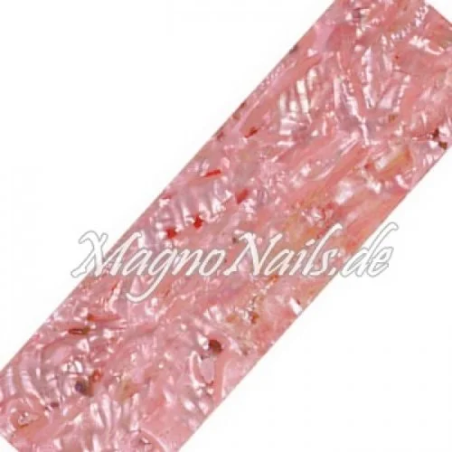 Mother of Pearl - Designer Perlmutt Streifen light rosa Nail Nagelstudio Nägel Nailart Nail art