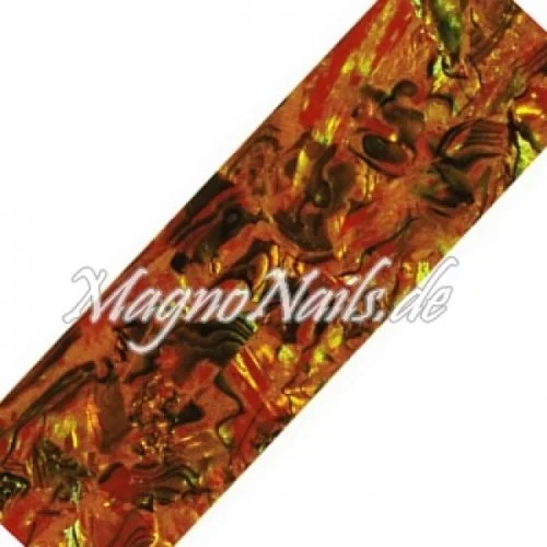 Mother of Pearl - Designer Perlmutt Streifen neonorange Nail Nagelstudio Nägel Nailart Nail art
