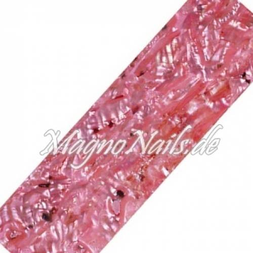 Mother of Pearl - Designer Perlmutt Streifen rosa Nail Nagelstudio Nägel Nailart Nail art