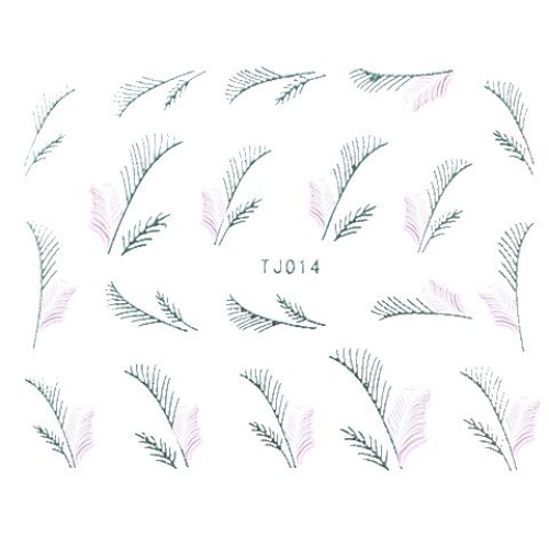 2D Nail Art Sticker