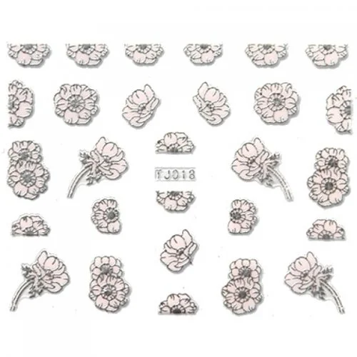 2D Nail Art Sticker