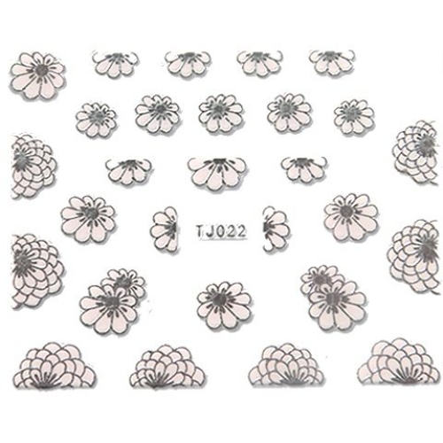 2D Nail Art Sticker