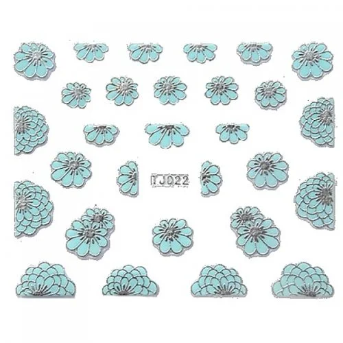 2D Nail Art Sticker