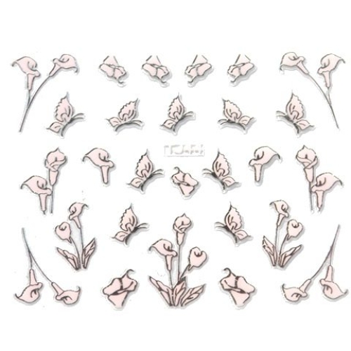 2D Nail Art Sticker