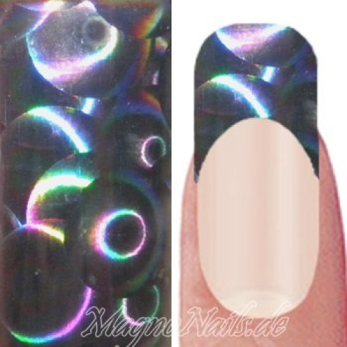 Nail Art Transfer Folie 1,5m - Nail Foil - Beauty Circles Nagelfolie Nageldesign Folie Tranferfolie Nailart