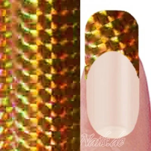 Nail Art Transfer Folie 1,5m - Nail Foil - Magic Gold Nailart Nails Nägel Schmuck TransferFolie Nagelfolie Nageldesign