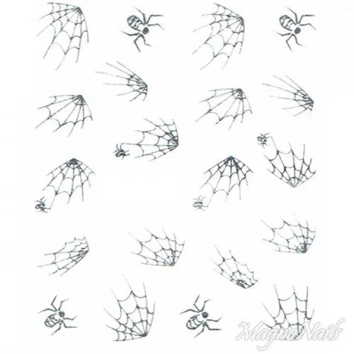 2D Nail Art One Stoke Sticker