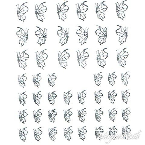 2D Nail Art One Stoke Sticker