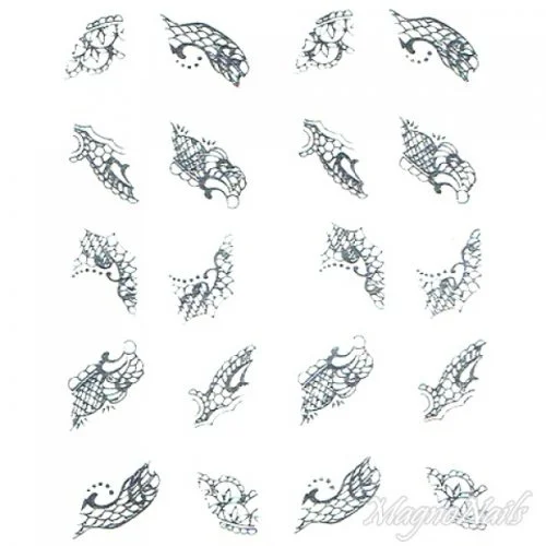 2D Nail Art One Stoke Sticker