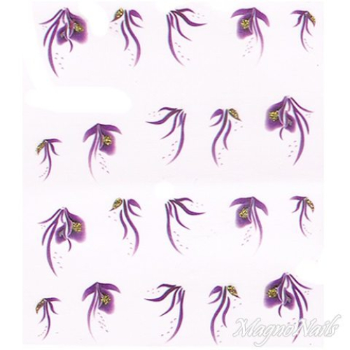 2D Nail Art One Stoke Sticker