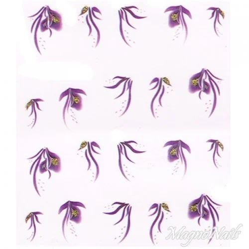 2D Nail Art One Stoke Sticker