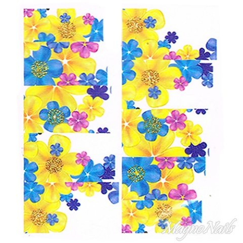 2D Nail Art One Stoke Sticker