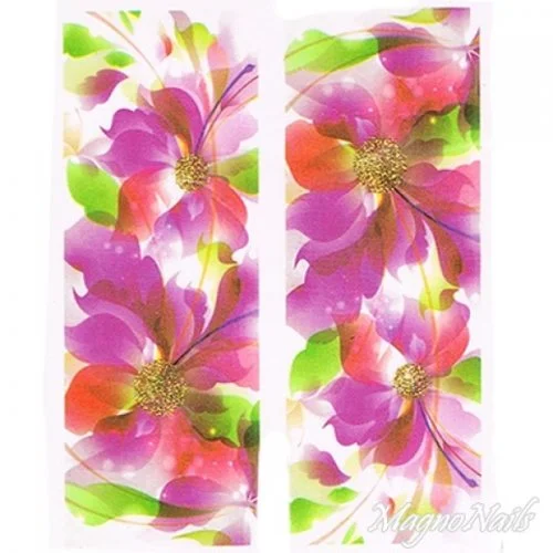 2D Nail Art One Stoke Sticker