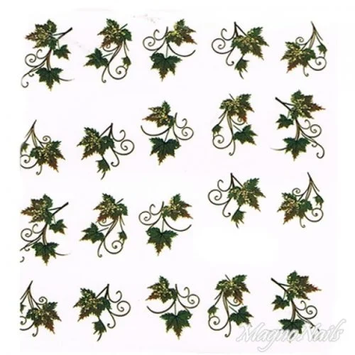 2D Nail Art One Stoke Sticker