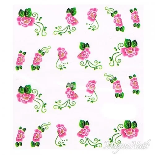 2D Nail Art One Stoke Sticker