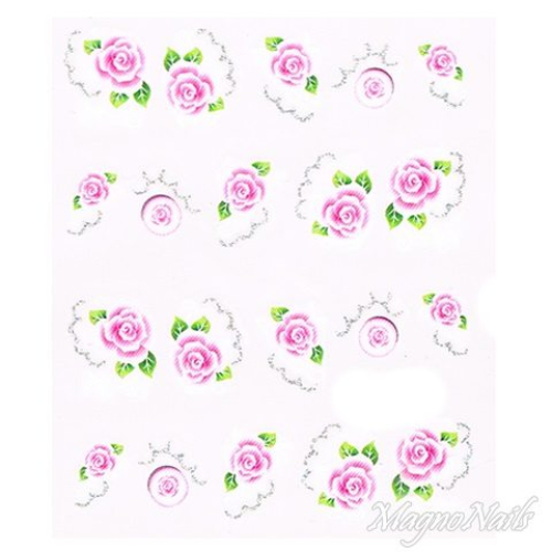 2D Nail Art One Stoke Sticker