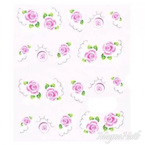 2D Nail Art One Stoke Sticker