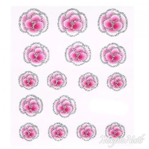 2D Nail Art One Stoke Sticker