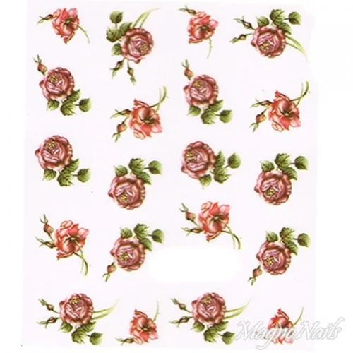 2D Nail Art One Stoke Sticker