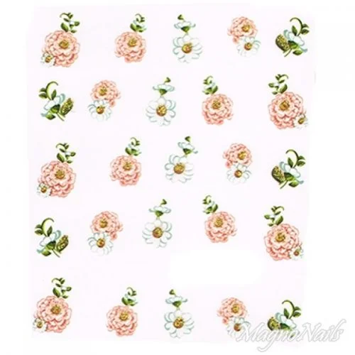 2D Nail Art One Stoke Sticker