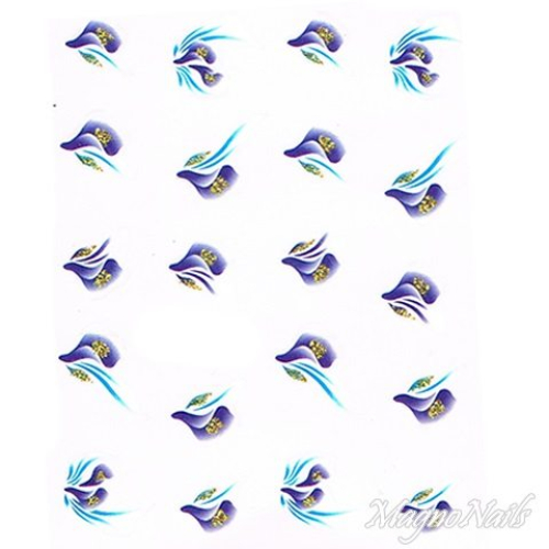 2D Nail Art One Stoke Sticker