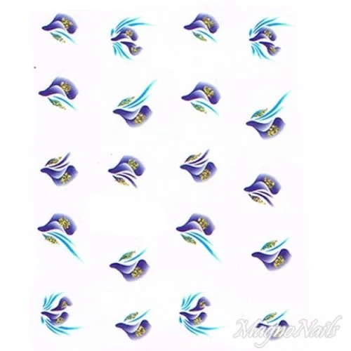 2D Nail Art One Stoke Sticker