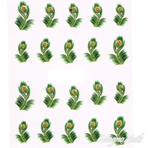 2D Nail Art One Stoke Sticker