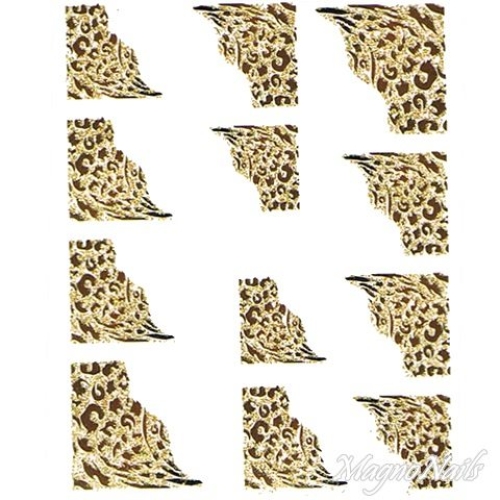 2D Nail Art One Stoke Sticker