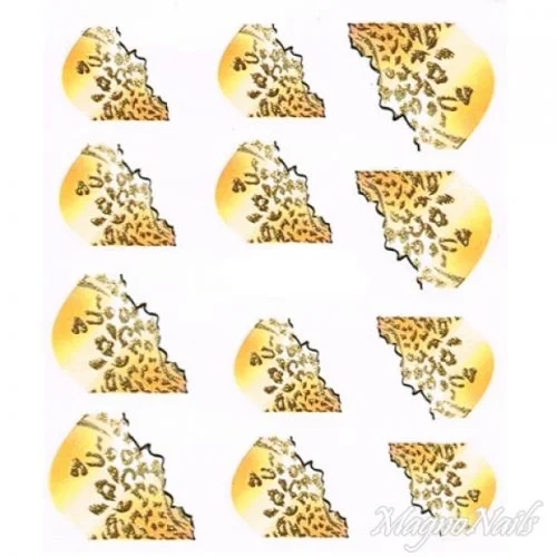 2D Nail Art One Stoke Sticker