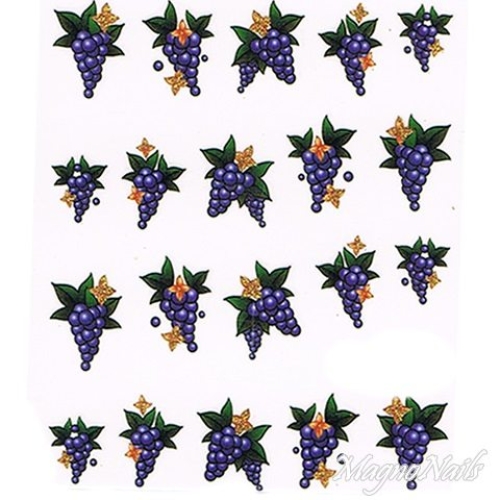 2D Nail Art One Stoke Sticker