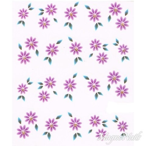 2D Nail Art One Stoke Sticker