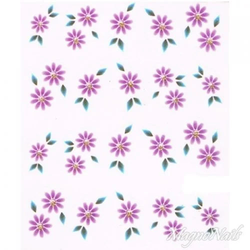 2D Nail Art One Stoke Sticker