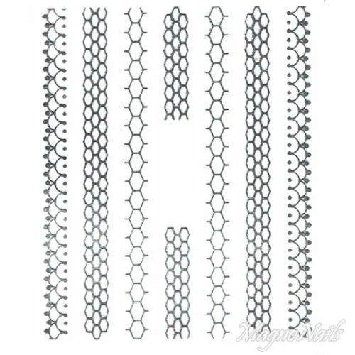 2D Nail Art One Stoke Sticker