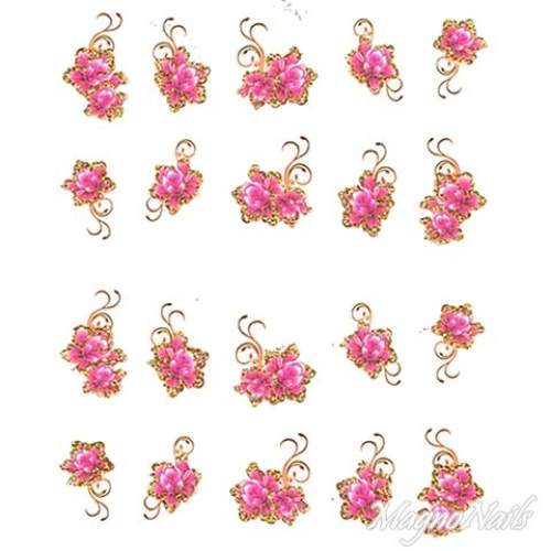 2D Nail Art One Stoke Sticker