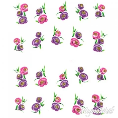 2D Nail Art One Stoke Sticker