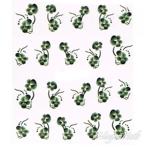 2D Nail Art One Stoke Sticker