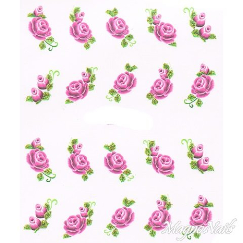 2D Nail Art One Stoke Sticker