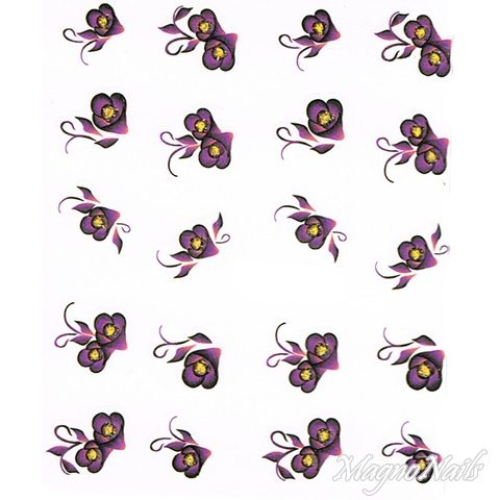 2D Nail Art One Stoke Sticker