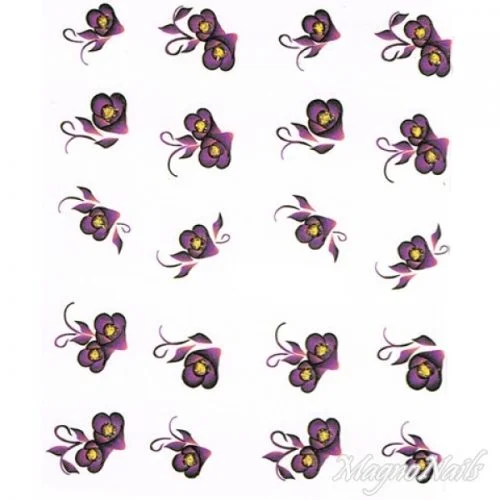 2D Nail Art One Stoke Sticker