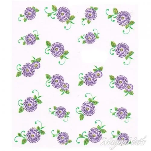 2D Nail Art One Stoke Sticker