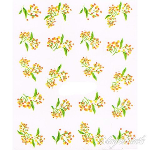 2D Nail Art One Stoke Sticker