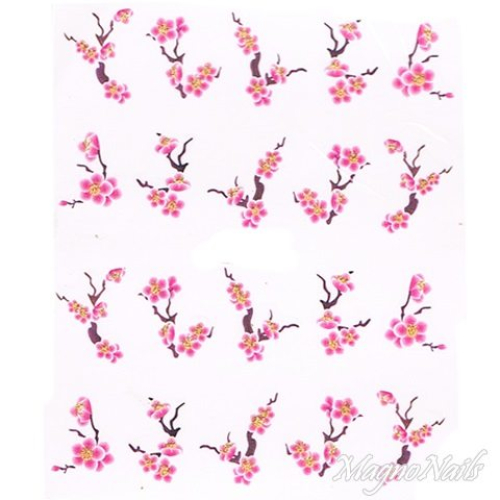 2D Nail Art One Stoke Sticker