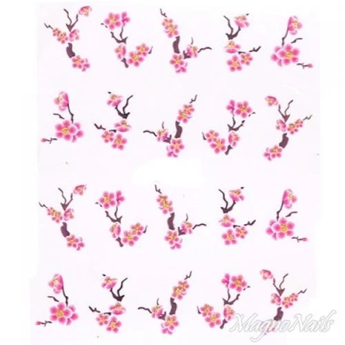 2D Nail Art One Stoke Sticker