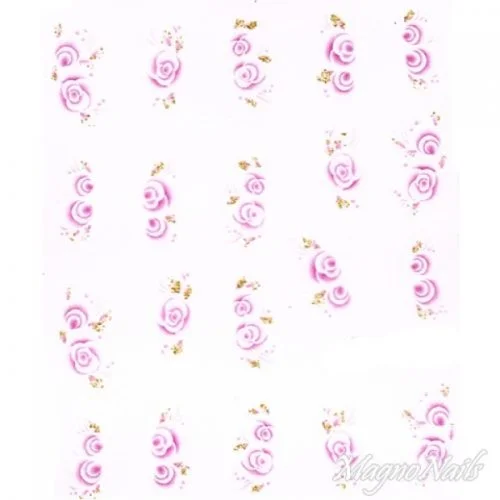 2D Nail Art One Stoke Sticker