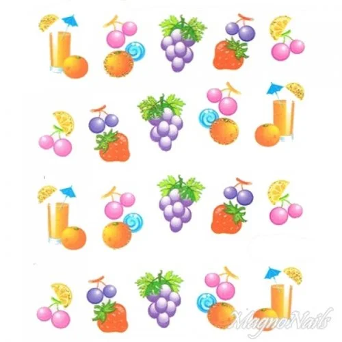 2D Nail Art One Stoke Sticker